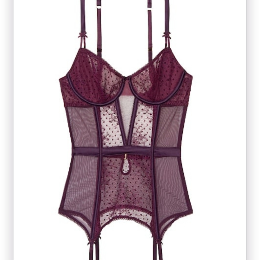 Victoria's secret Lace garter lingerie/bodysuit